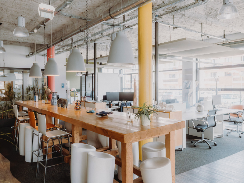 Open space lumineux - Centre BURO Club Partner Annecy