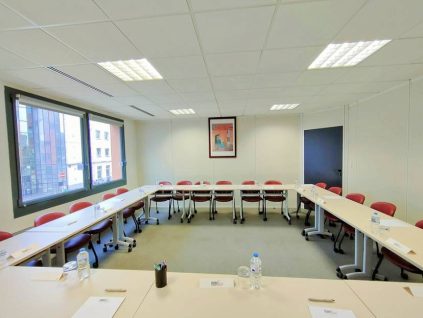 salle de réunion BURO Club Lille en disposition en U