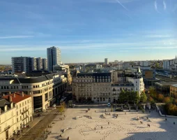 Vue panoramique sur le centre-ville de Nancy depuis les bureaux BURO Club