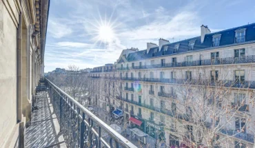 Balcon centre Paris Champs Elysées