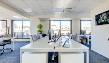 Open space Centre BURO Club Paris Torcadero