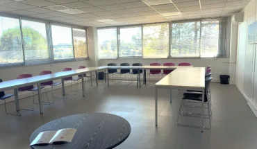 Salles de réunion lumineuse en disposé en U à BURO Club Partner Bordeaux Mérignac
