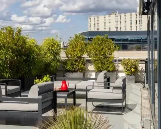 Terrasse - BURO Club Issy les Moulineaux