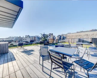 Terrasse Centre BURO Club Paris Torcadero